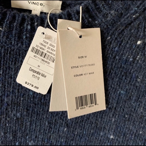 Vince Crewneck Sweater, Medium - Picture 3 of 5